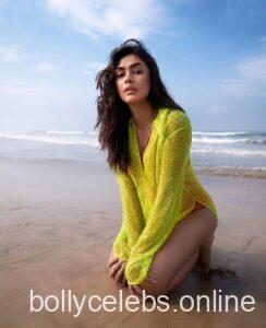 Mrunal Thakur beach photos