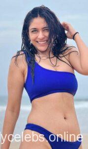 Mrunal Thakur bikini look