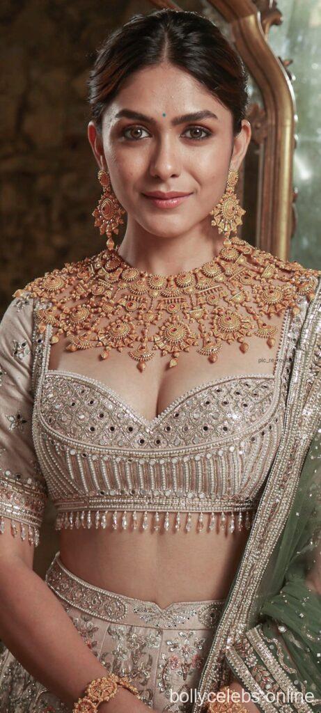 Mrunal Thakur hot fashion moments